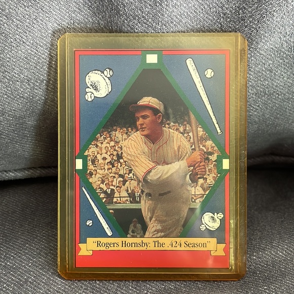 NWT.  Vintage Rogers Hornsby The .424 Season Series collectible plate. - Picture 4 of 8